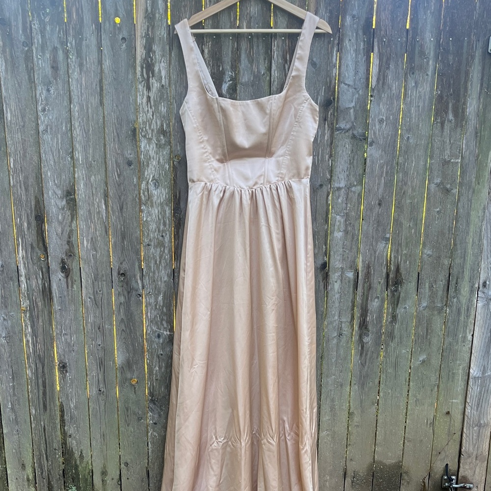Show Me Your MuMu Satin Dress